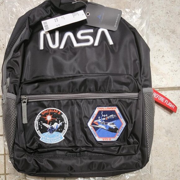 NASA BioWorld Space Patches Backpack by Urban Outfitters NWT